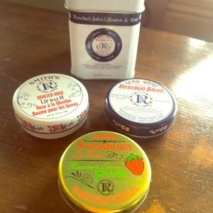 Rosebud Salve Trio Lip Balm